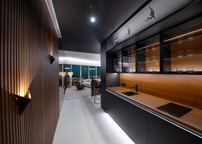 Sky Tower - 48 Pietro Penthousy Z Prywatna - Adult Only 公寓 弗罗茨瓦夫