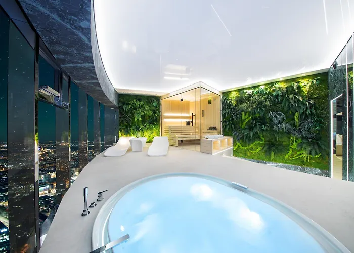 Sky Tower - 48 Pietro Penthousy Z Prywatna - Adult Only 公寓