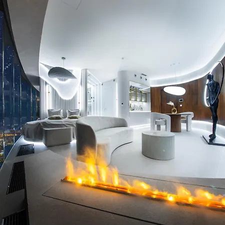 Appartement Sky Tower - 48 Pietro Penthousy Z Prywatna - Adult Only *