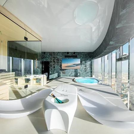 Sky Tower - 48 Piętro Penthousy Z Prywatna - Adult Only Apartament Wrocław