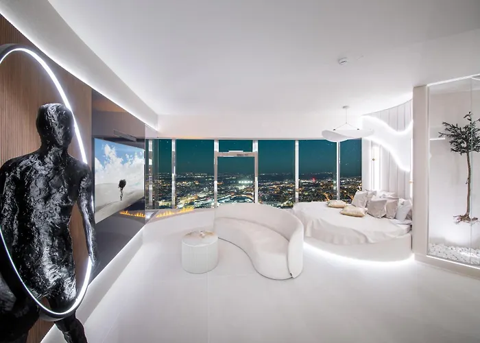 Appartement Sky Tower - 48 Pietro Penthousy Z Prywatna - Adult Only