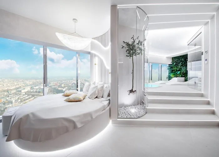 Sky Tower - 48 Pietro Penthousy Z Prywatna - Adult Only