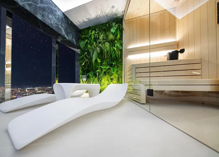 Sky Tower - 48 Pietro Penthousy Z Prywatna - Adult Only *